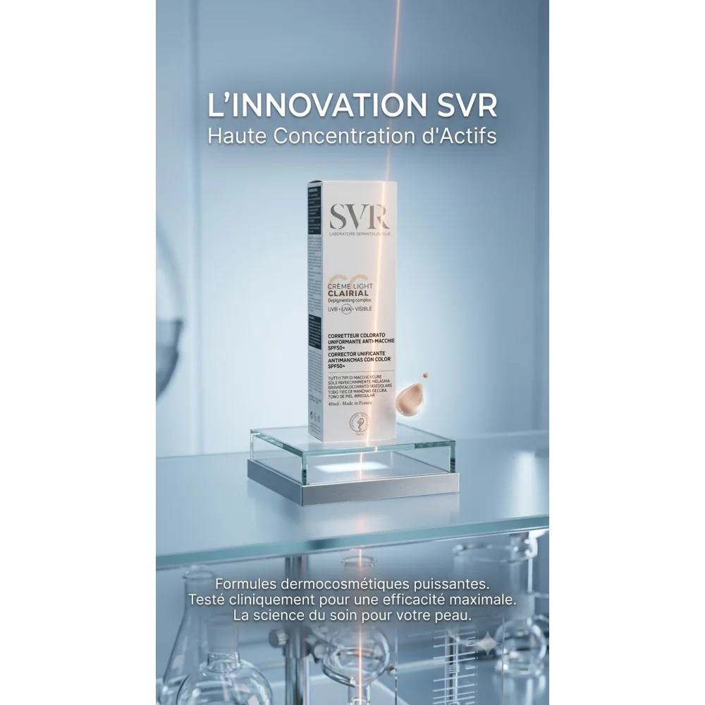SVR CLAIRIAL - CC LIGHT ANTI TACHES SPF 50+ 40 ML