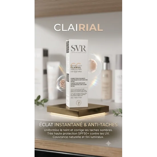 SVR CLAIRIAL - CC LIGHT ANTI TACHES SPF 50+ 40 ML