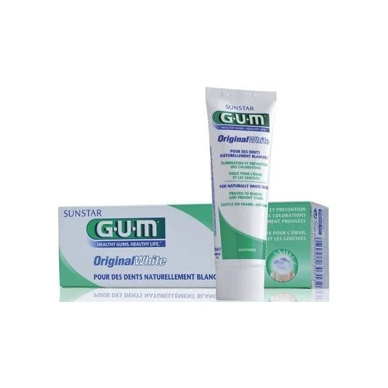 GUM DENTIFRICE ORIGINAL WHITE 75ML