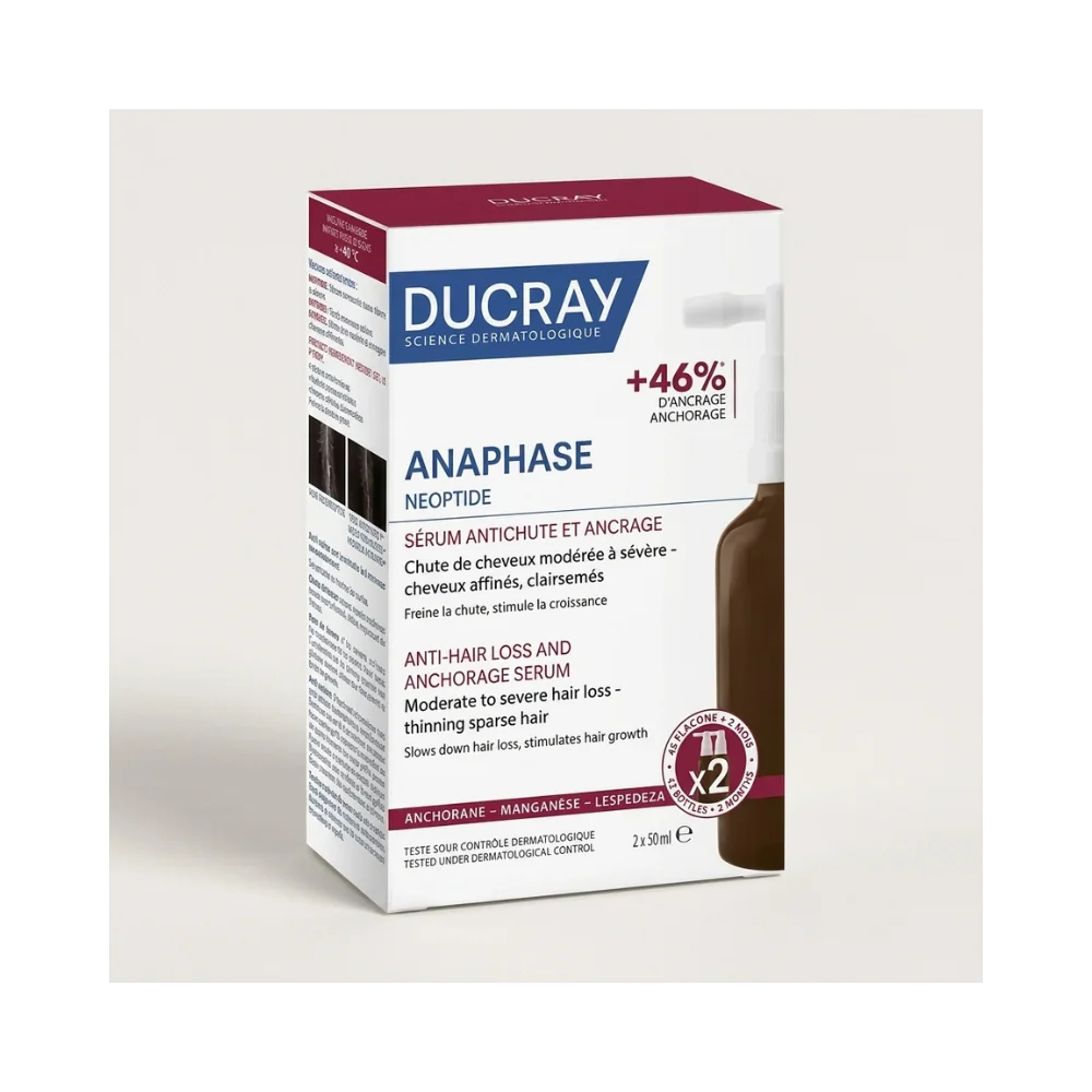 DUCRAY ANAPHASE NEOPTIDE SÉRUM ANTICHUTE ET ANCRAGE 2X50ML