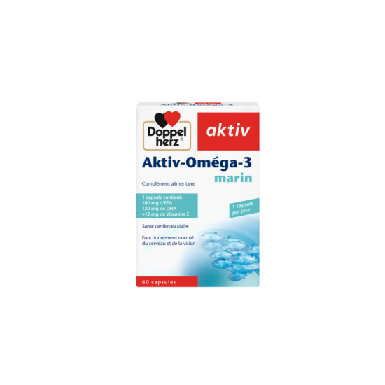 AKTIV OMEGA 3 MARIN 60 Capsules