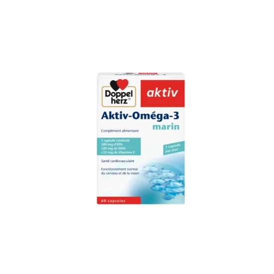 AKTIV OMEGA 3 MARIN 60 Capsules