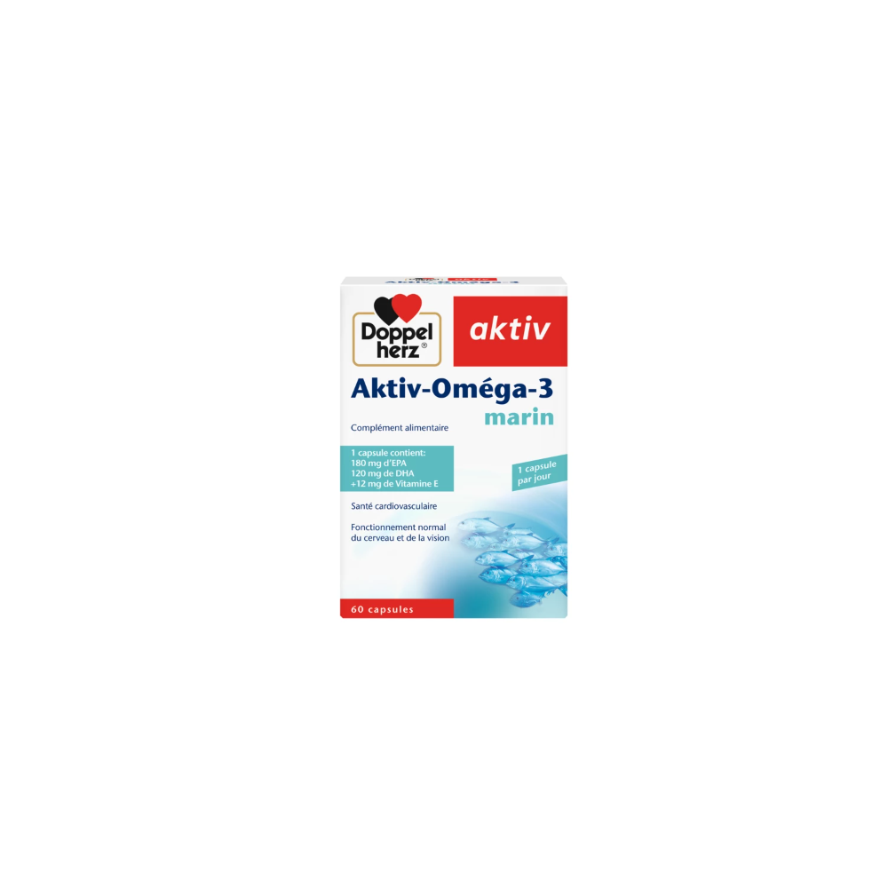 AKTIV OMEGA 3 MARIN 60 Capsules