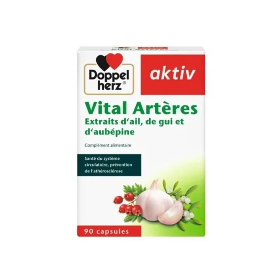 DOPPELHERZ AKTIV VITAL ARTERES - 90 Gélules