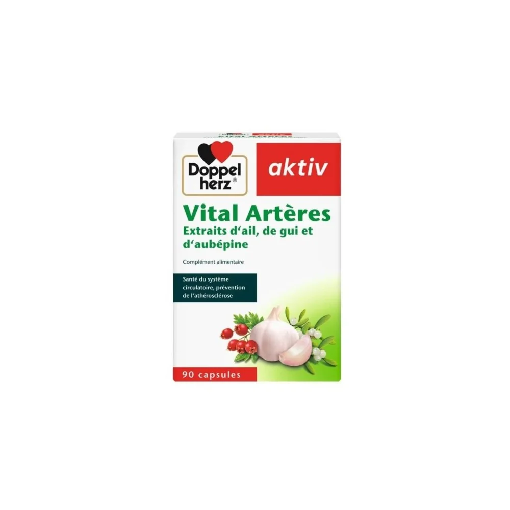 DOPPELHERZ AKTIV VITAL ARTERES - 90 Gélules