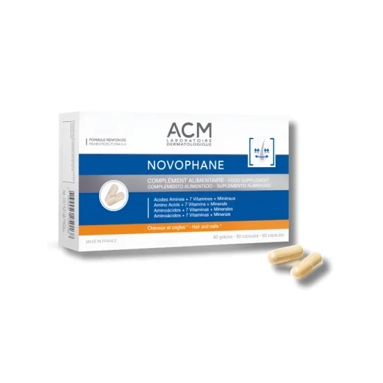 ACM NOVOPHANE ONGLES & CHEVEUX 60 GELULES