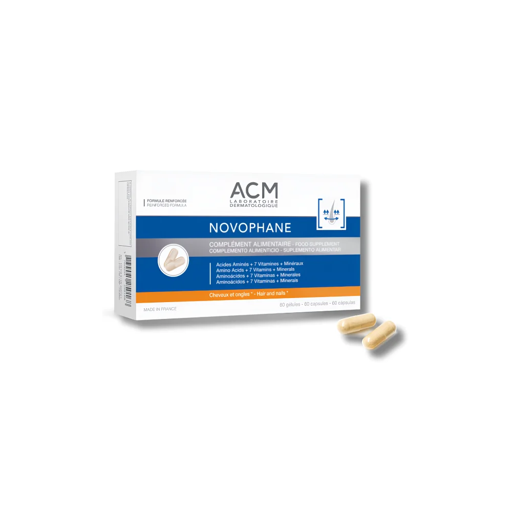 ACM NOVOPHANE ONGLES & CHEVEUX 60 GELULES