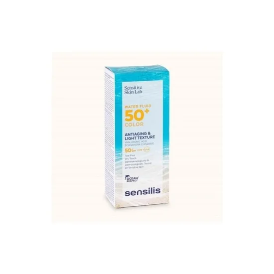 SENSILIS SENSITIVE SKIN WATER FLUID TEINTE SPF50+ 40ML