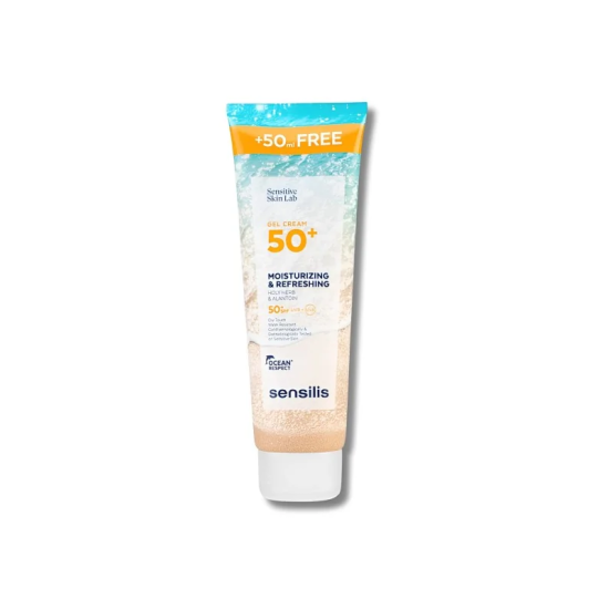 SENSILIS - GEL CREME HYDRATANT RAFRAICHISSANT SPF50+ 250ML