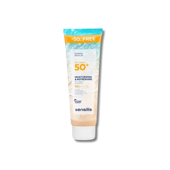 SENSILIS - GEL CREME HYDRATANT RAFRAICHISSANT SPF50+ 250ML