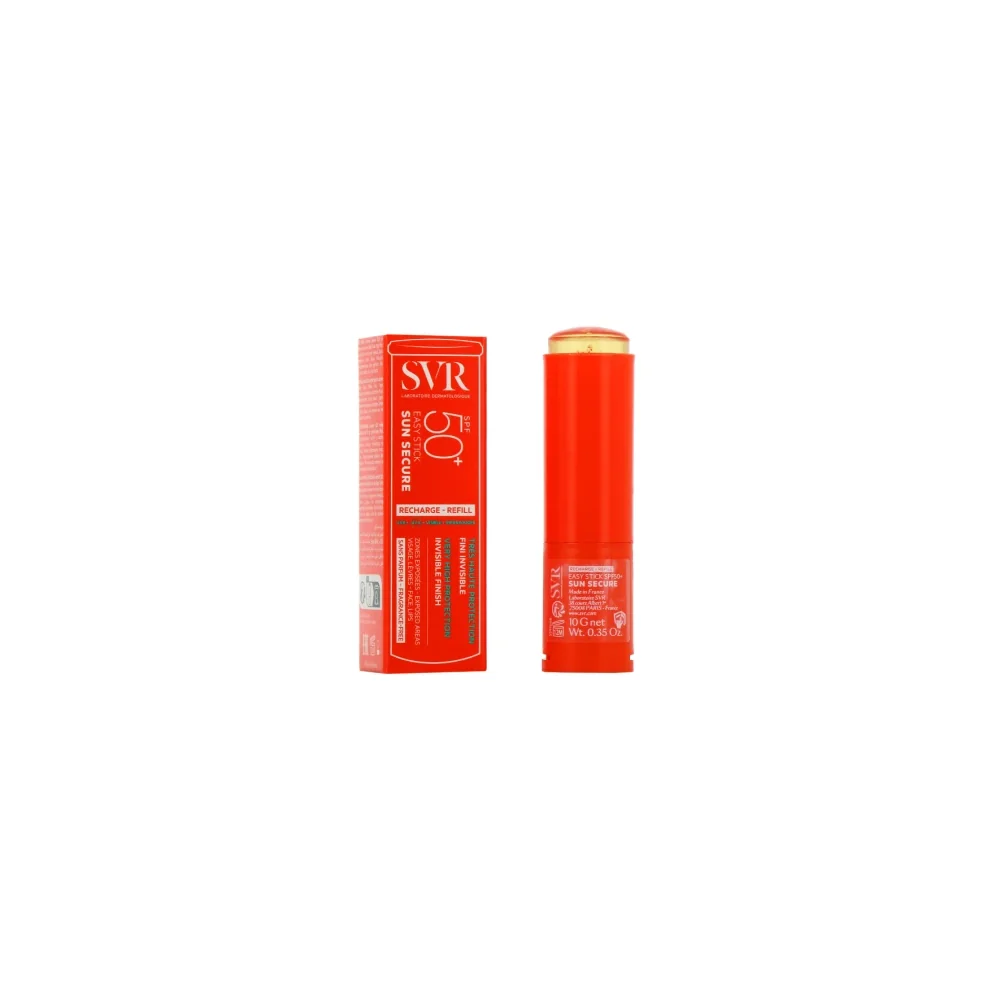 SVR Sun Secure coffret  Easy Stick SPF50+  + gelée moussante physiopure gratuite