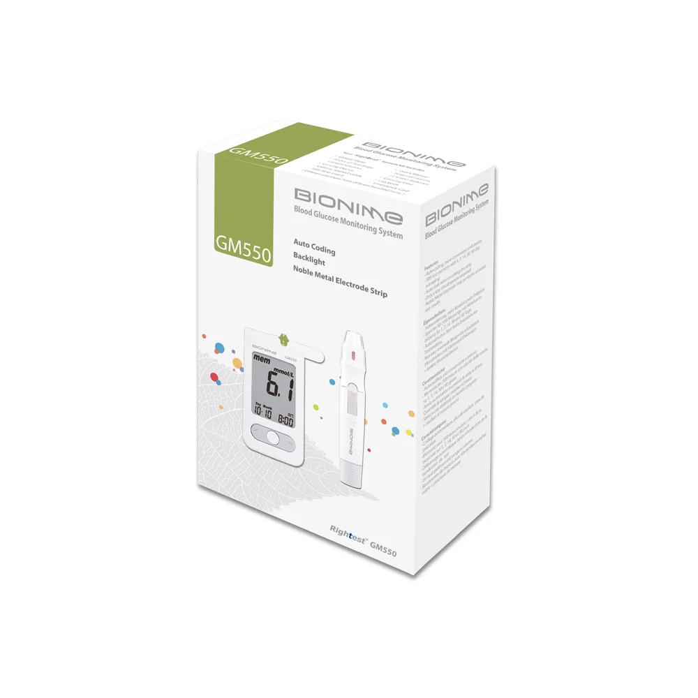 Bionime Lecteur glycémie  + 100 bandelettes