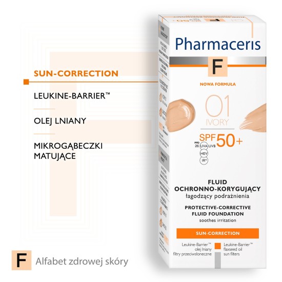 pharmaceris fluid spf50 01