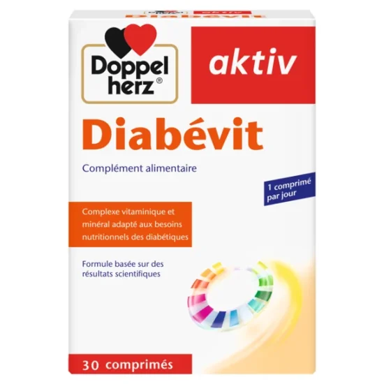 Doppel herz AKTIV Diabévit 30 COMPRIMES