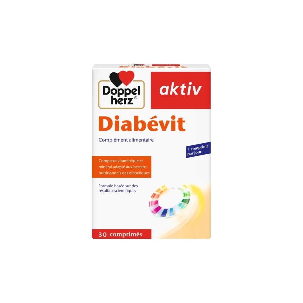 Doppel herz AKTIV Diabévit 30 COMPRIMES