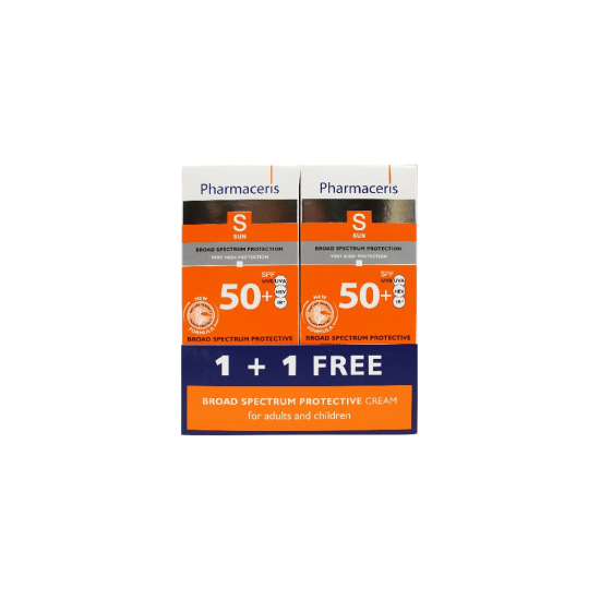 Pharmaceris S Spectrum-Protect Crème Haute Protection SPF50+ 50ml – 1+1 Gratuit