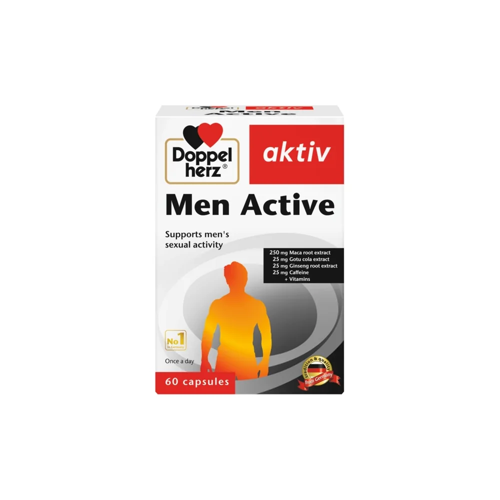 Doppel Herz AKTIV Men Active 60 CAPSULES