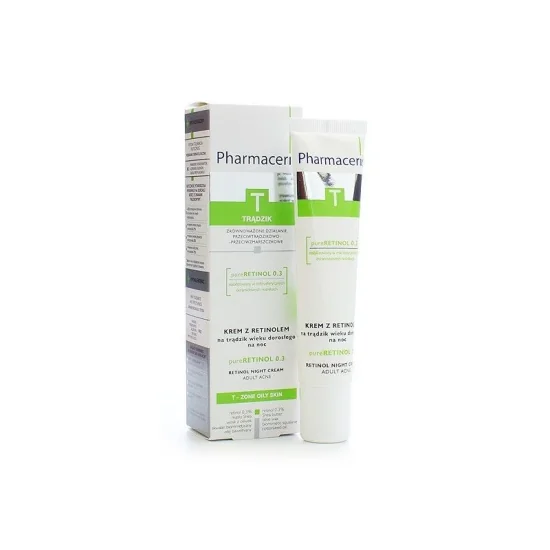Pharmaceris T Pure RETINOL 0.3 Crème de Nuit Anti-Acne 40ml