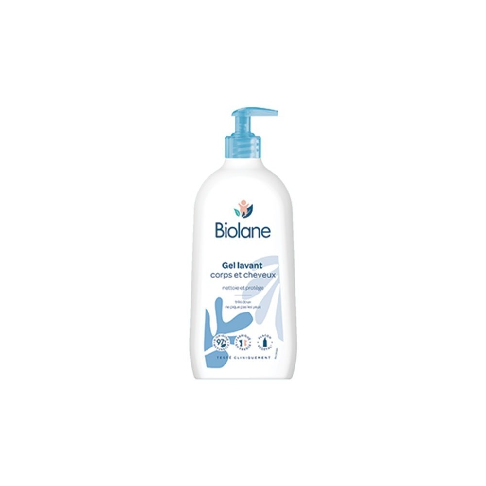 Biolane Gel Lavant Corps et Cheveux 2en1 750ml