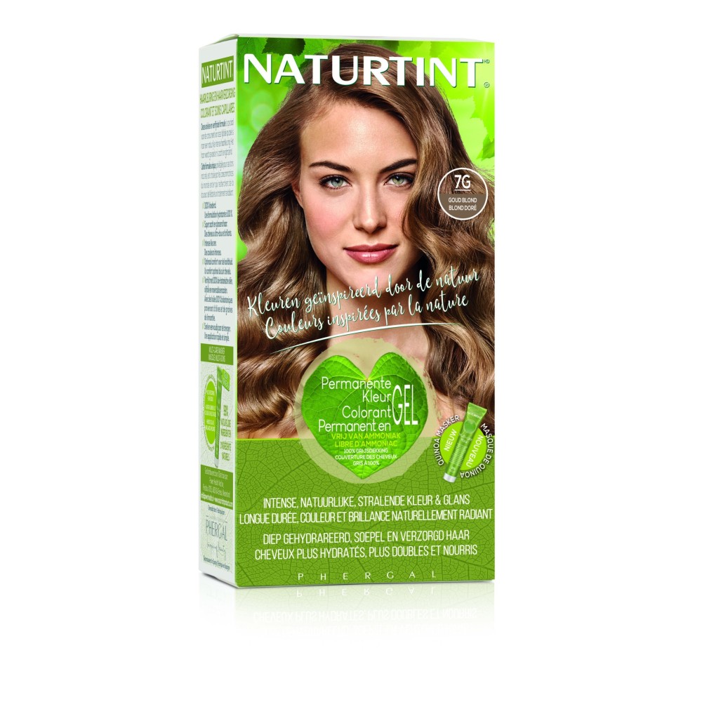NATURTINT COLORATION PERMANANTE 7G BLOND DORE 170 ML