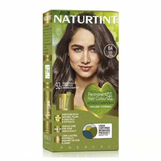 NATURTINT COLORATION PERMANENTE 6A BLOND CENDRE FONCE 170ML