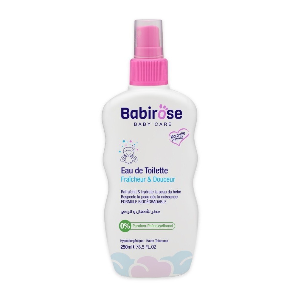 BABIROSE EAU DE TOILETTE ROSE/BLEU 250ML