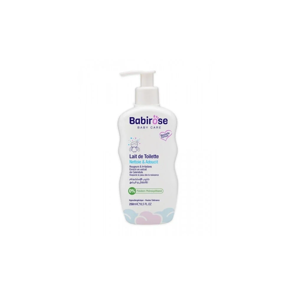 Babirose eau de toilette rose/bleu  250ml  Fraicheur et douceur rafraîchit et hydrate la peau du bébé