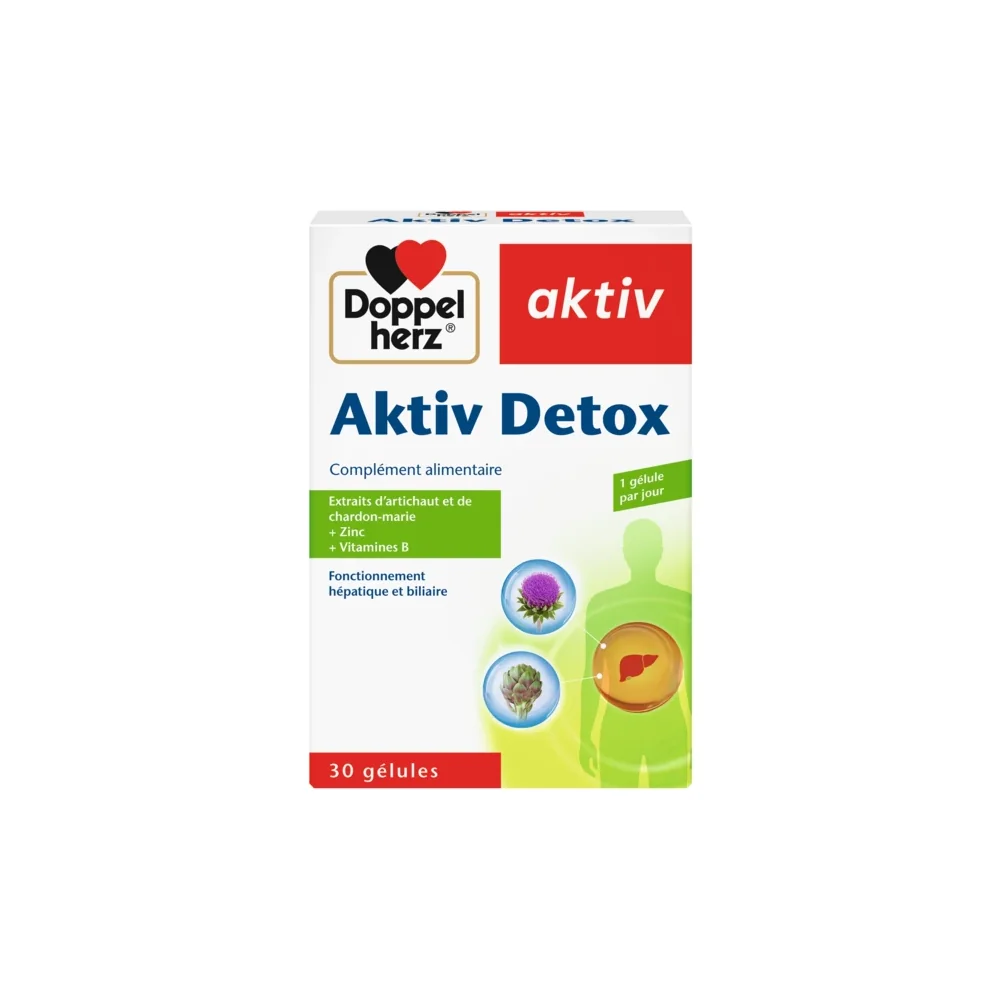 Doppelherz AKTIV Activ Detox 30 COMPRIMES