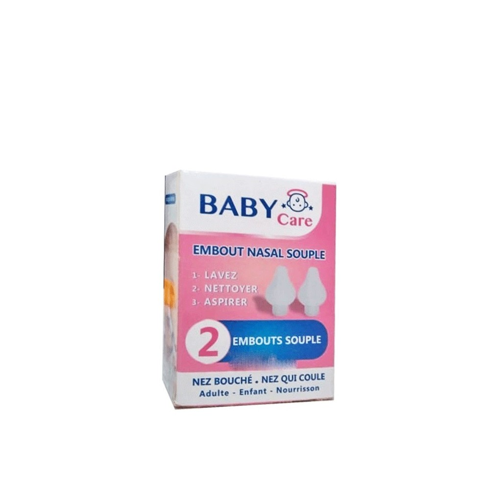 BABY CARE EMBOUT NASAL SOUPLE 2 PIECES +6 MOIS