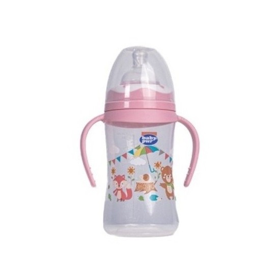Baby Pur Biberon Large Ludique Anses 250ml