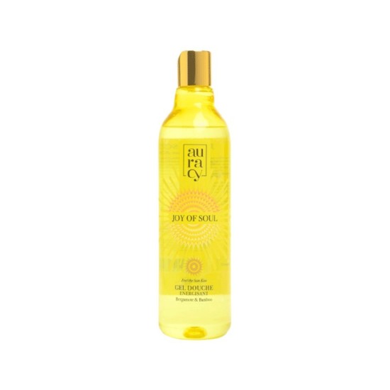 AURACY GEL DOUCHE ENERGISANT JOY OF SOUL BERGAMOTE ET BAMBOO 400ML