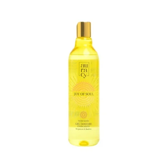 AURACY GEL DOUCHE ENERGISANT JOY OF SOUL BERGAMOTE ET BAMBOO 400ML