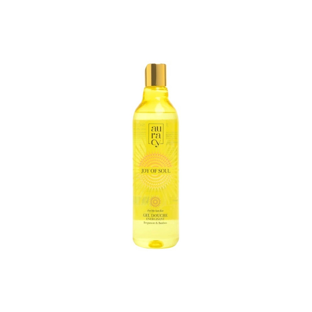 AURACY GEL DOUCHE ENERGISANT JOY OF SOUL BERGAMOTE ET BAMBOO 400ML