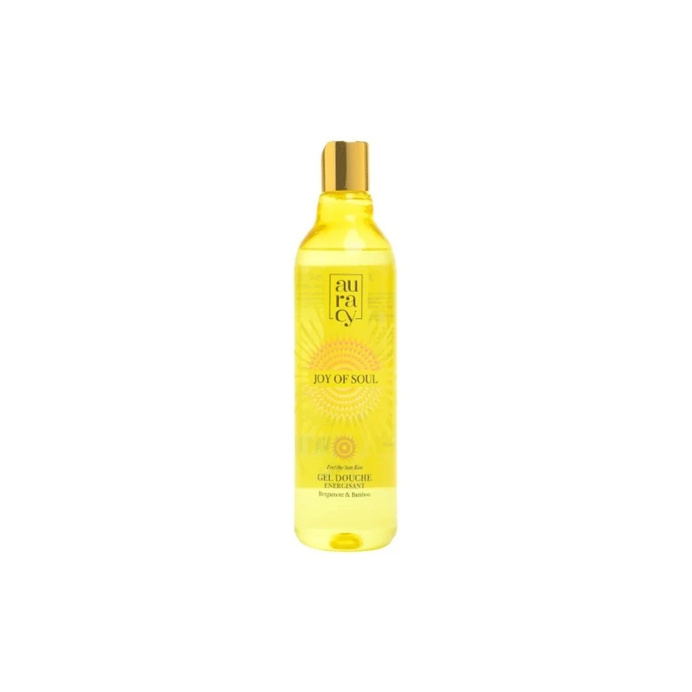 AURACY GEL DOUCHE ENERGISANT JOY OF SOUL BERGAMOTE ET BAMBOO 400ML