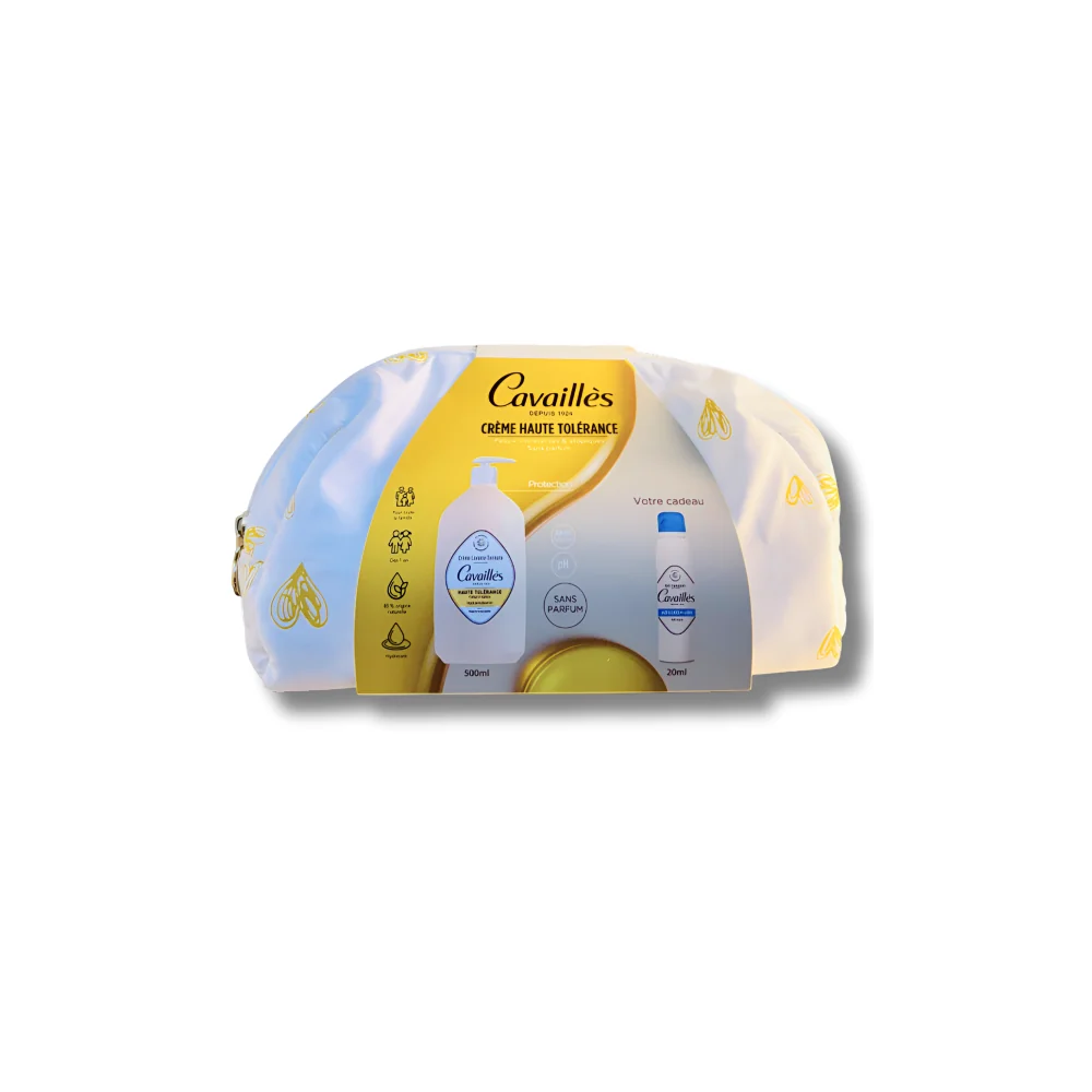 ROGE CAVAILLES TROUSSE CREME LAVANTE 500ML + DEO ABSORB+ 20ML OFFERT