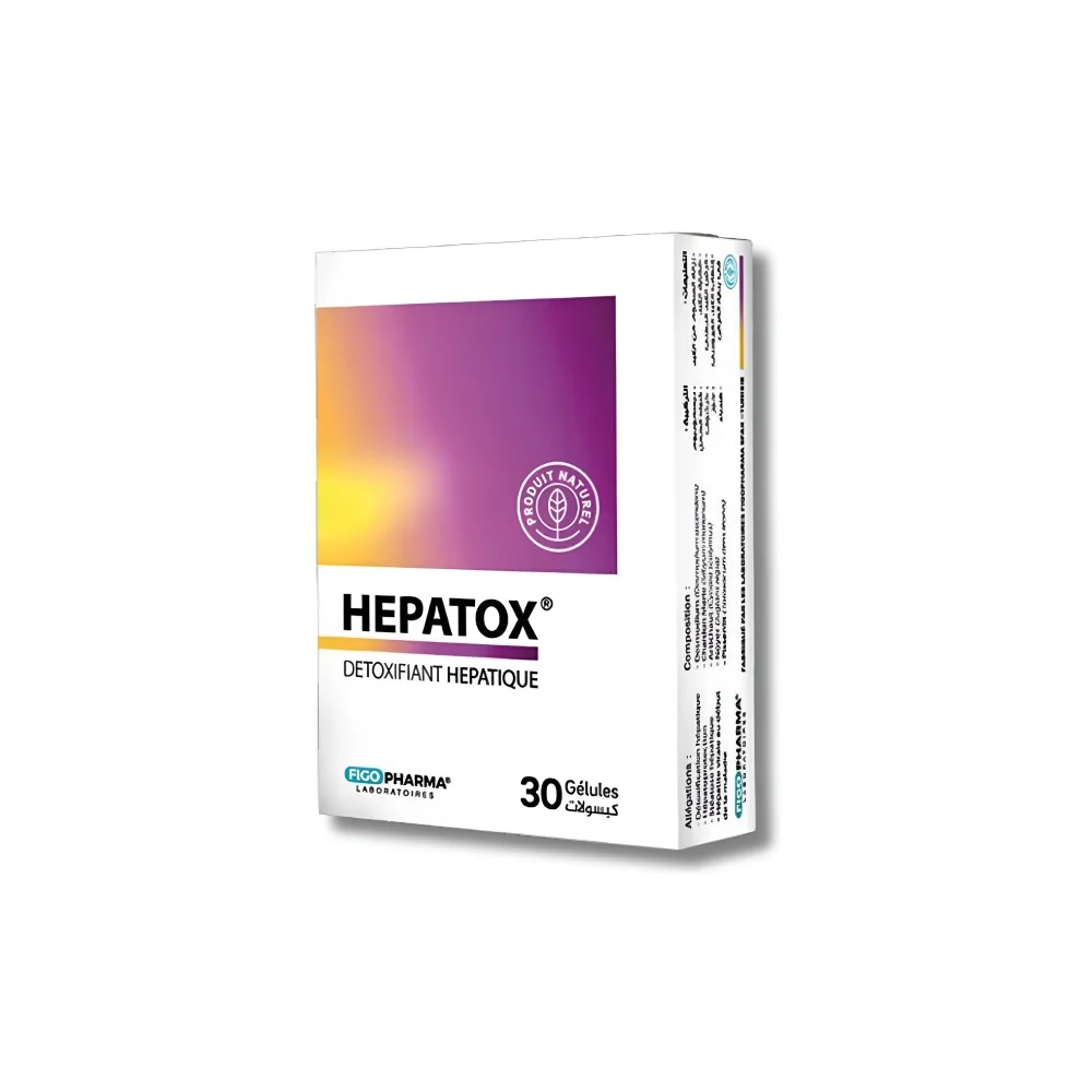 HEPATOX - DETOXIFIANT 30 GELULES