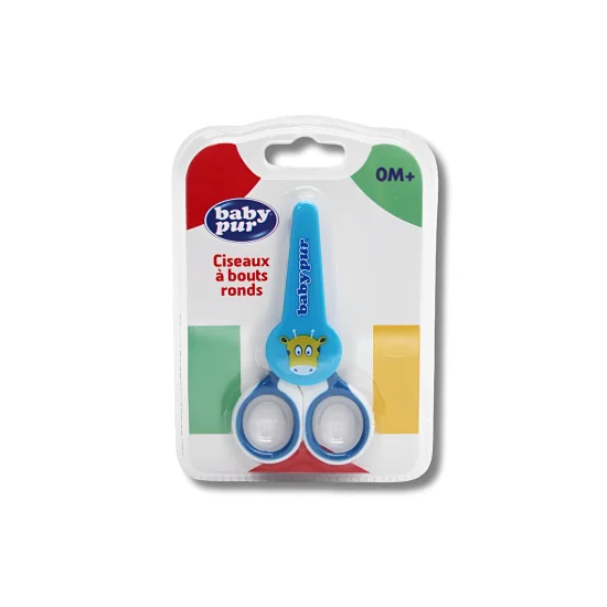 BABY PUR CISEAUX A BOUTS RONDS 0M+