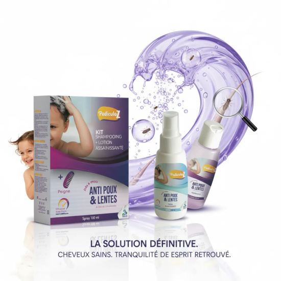 TRI LAB PEDICULOZ KIT ANTI POUX