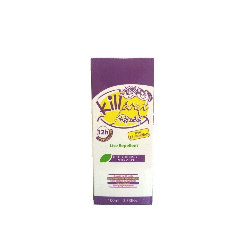 KILLPOUX SPRAY REPULSIF ANTI POUX 100ML
