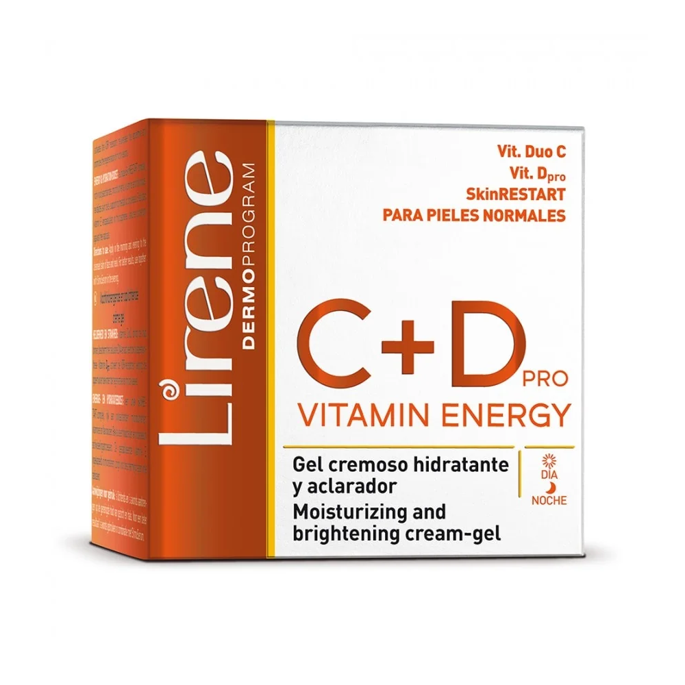 LIRENE C+D Gel-Creme Hydratante Éclaircissante Peau Normale à Mixte 50ml