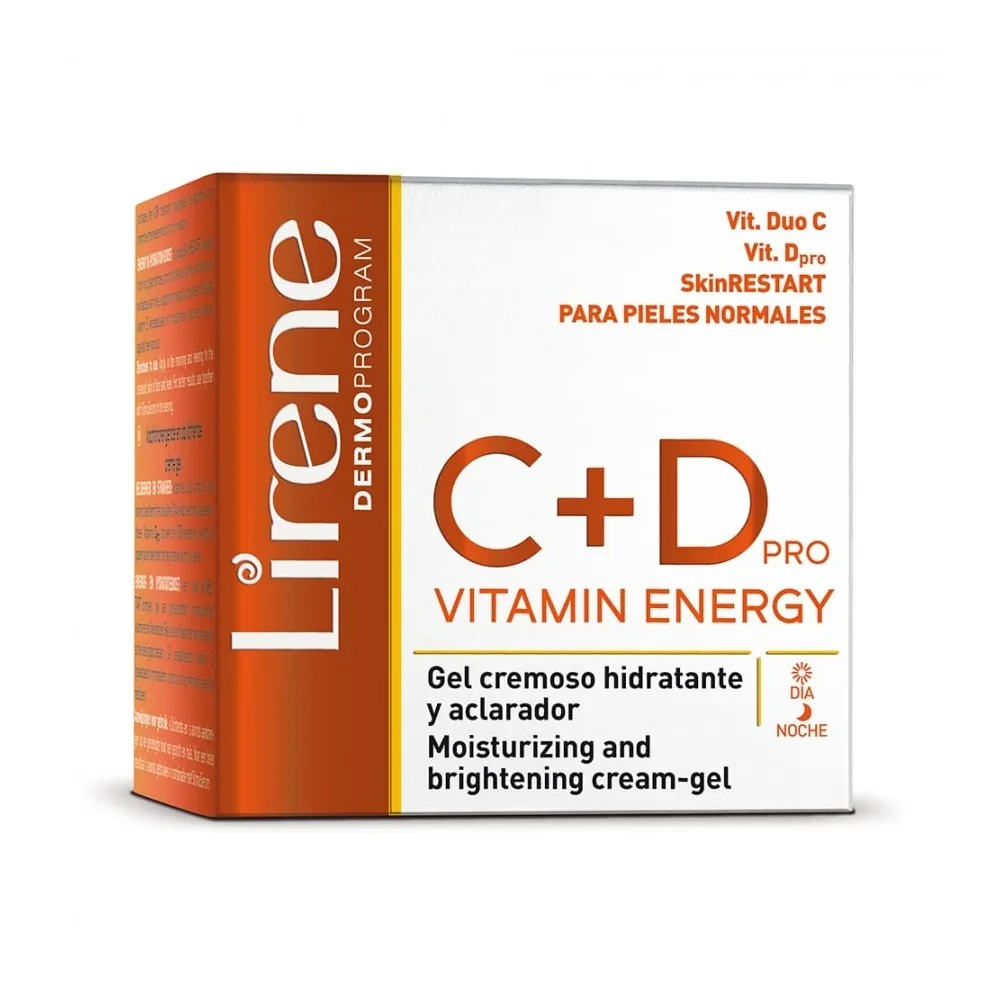 LIRENE C+D Gel-Creme Hydratante Éclaircissante Peau Normale à Mixte 50ml