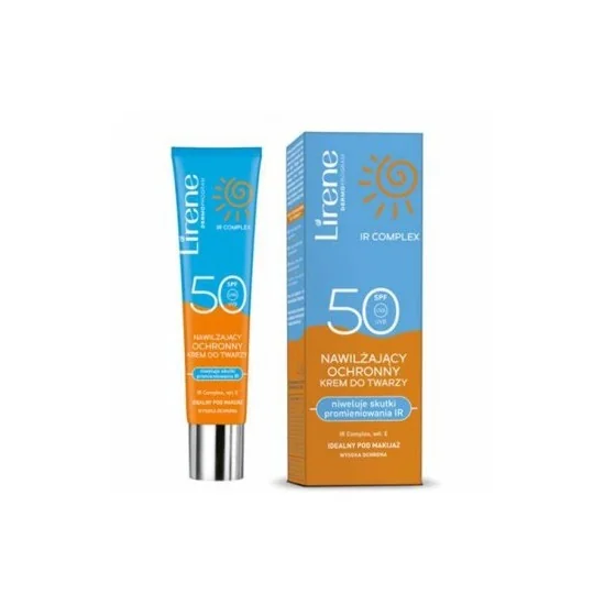 Lirene Ecran SPF50+ 40ml Invisible Visage à Base de Vitamine E 40ml