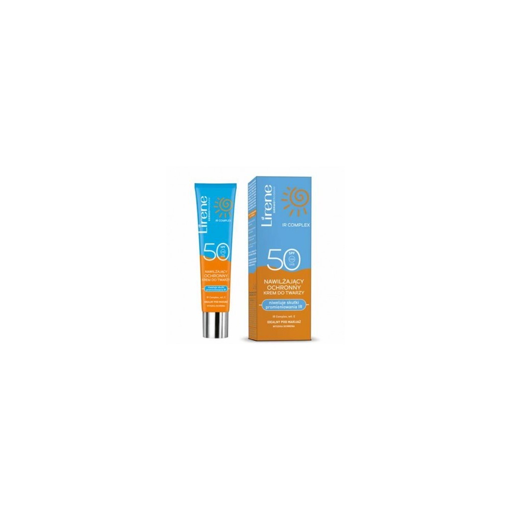 Lirene Ecran SPF50+ 40ml Invisible Visage à Base de Vitamine E 40ml