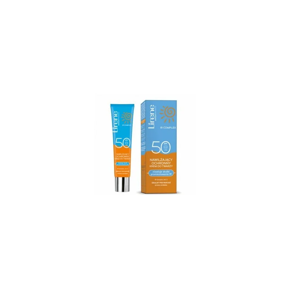 Lirene Ecran SPF50+ 40ml Invisible Visage à Base de Vitamine E 40ml