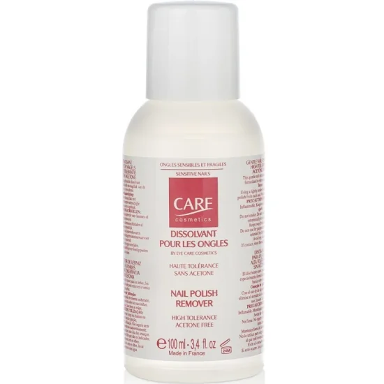 Eye Care Dissolvant Doux et Hydratant pour Ongles Fragiles