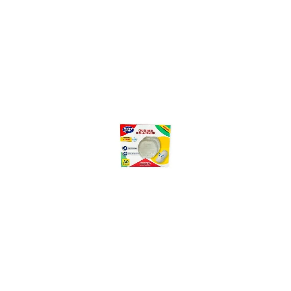 BABY PUR COUSSINETS D'ALLAITEMENT 30 PIECES