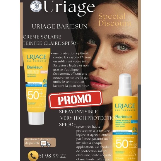 Uriage Bariésun Spray Invisible Spf50