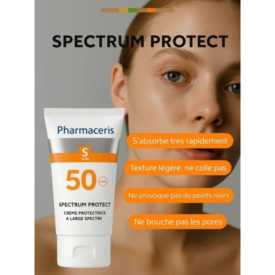 Pharmaceris S Spectrum-Protect Crème Haute Protection Spf50+50ml