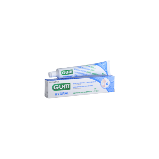 Gum Hydral Dentifrice Bouche Sèche 75ml