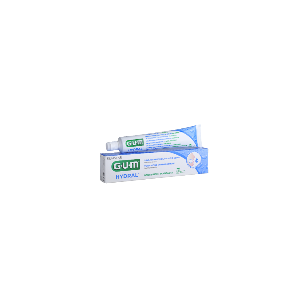 Gum Hydral Dentifrice Bouche Sèche 75ml